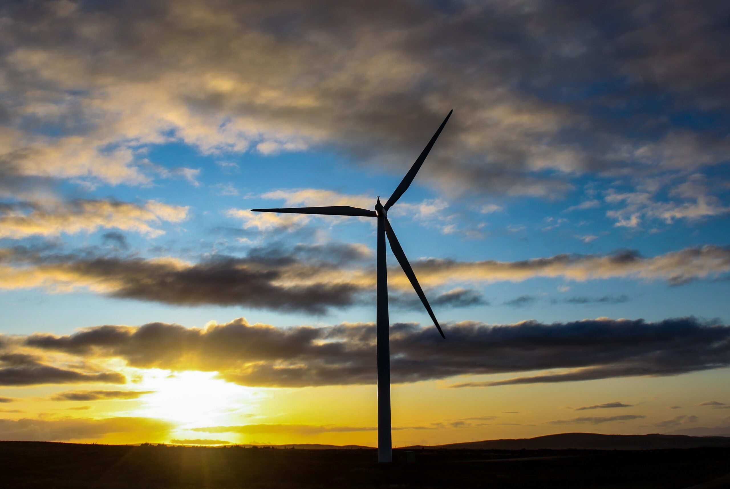 Wind turbine in Scotland